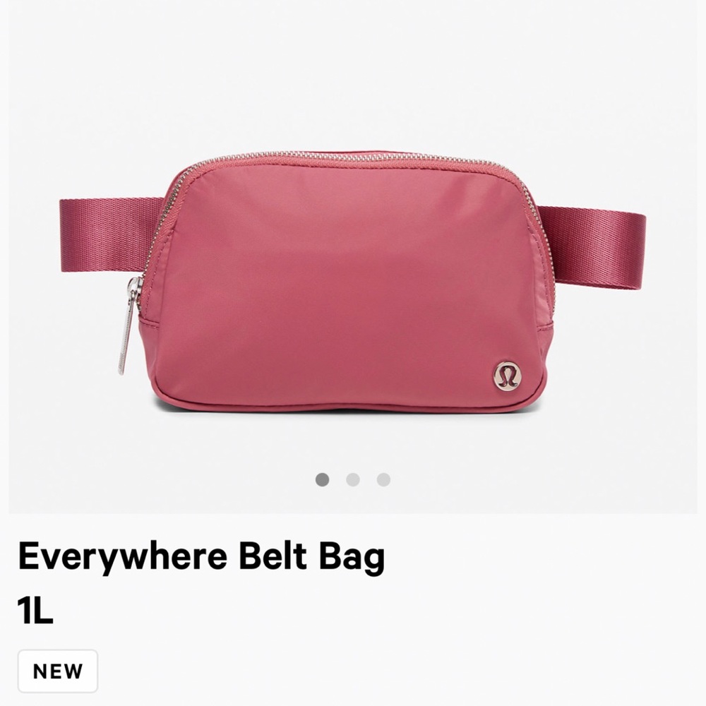 Cherry Tint Lululemon Everywhere Belt Bag